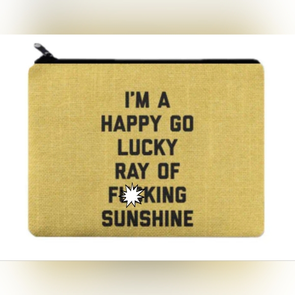 Handbags - Funny Quote Carry-All Pouch Zipper Bag Storage,Cosmetic, Canvas, Pencil